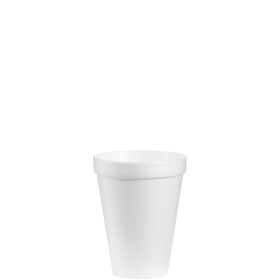Dart  12J12 Foam Cups, 12 oz, Small White 1000/Case