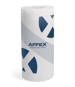 Affex KRT30  2 ply Perforated Kitchen Roll Paper Towel, 8.8"x11", 85 Sheets/Roll, 30 Rolls/Case