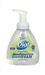 Dial® Foaming Hand Sanitizer, 15.2 oz., 4/case
