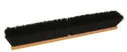 O-Cedar Commercial 27075-6 18" Medium Duty Polypropylene Push Brooms 3" Bristle Length, Wood Block