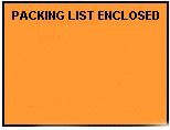 ADM Corporation ADM-C-14 Packing List Envelope, 7"x6", 