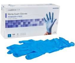 Nitrile Exam Glove La Pow Free 10/200/Cs
