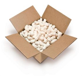 Storopack Renature Compostable  Biodegradable Peanuts Loose Fill, 14 Cu Ft/Bag