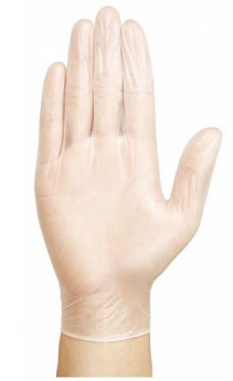 4 Mil, Disposable Vinyl Gloves  Md 100/