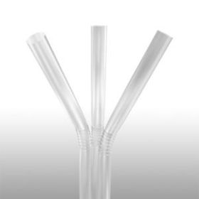VIntage Jumbo Flex Straw, 7.75", Plastic, Wrapped  25/400 per case